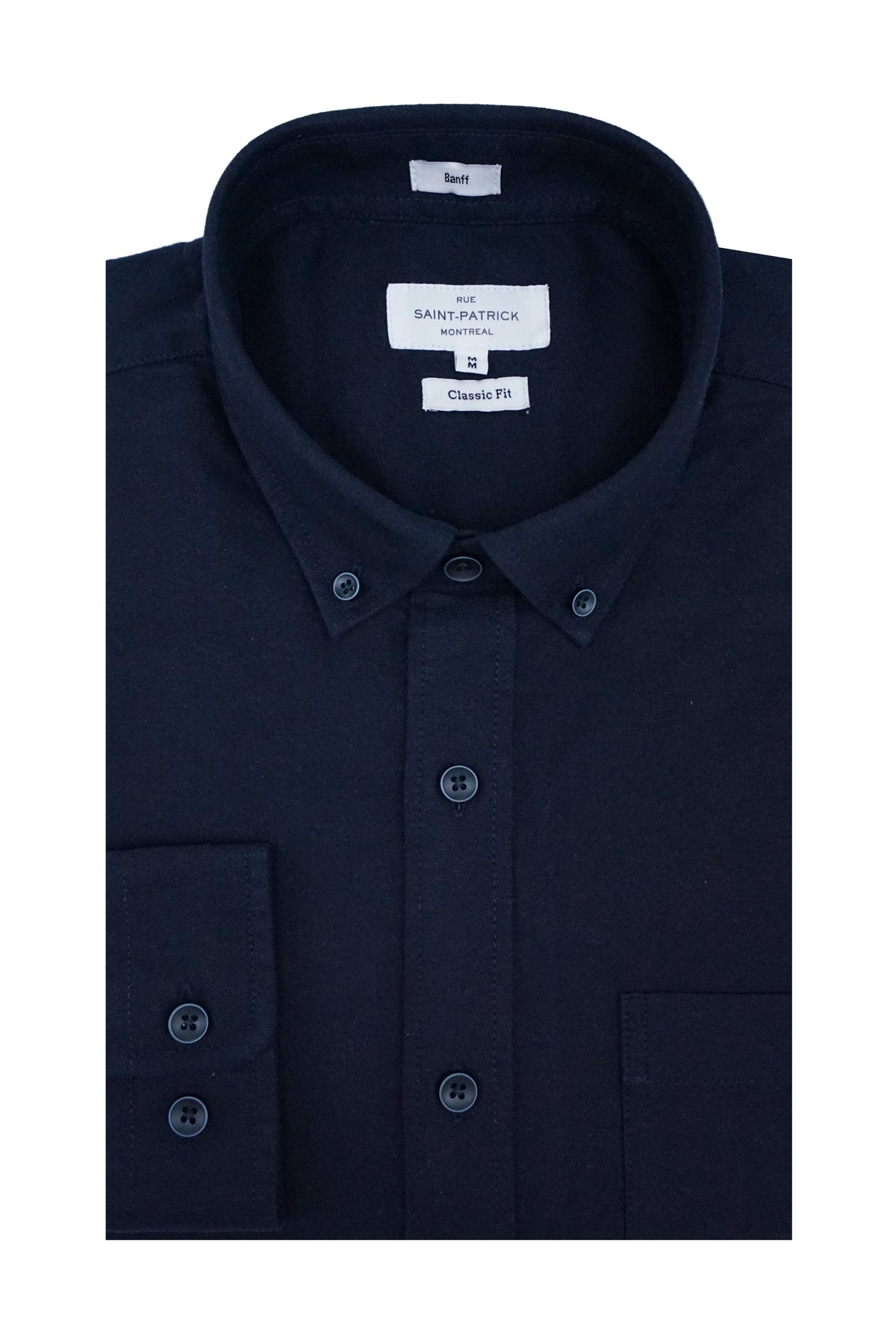 Banff Oxford - Solid Navy