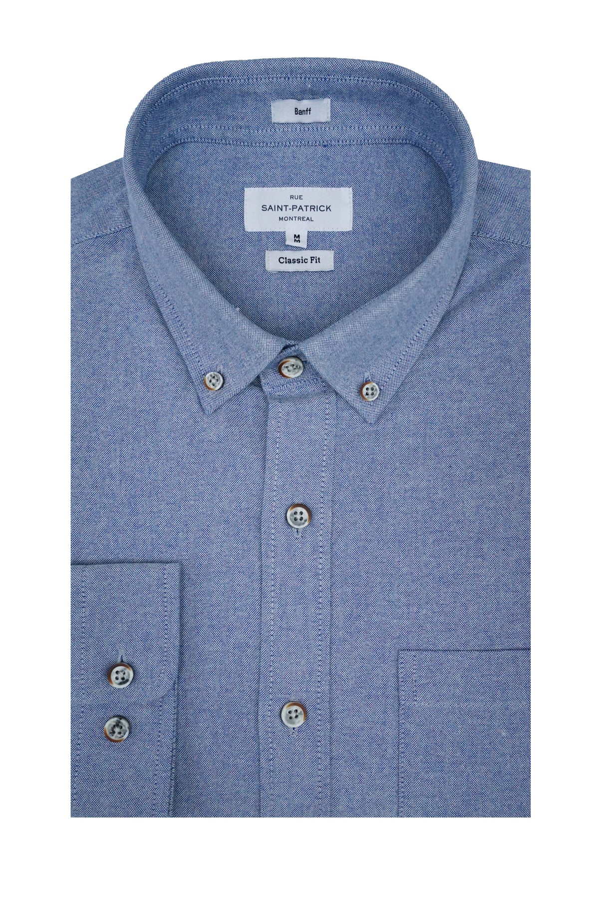 Banff Oxford - Steel Blue