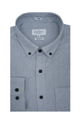 Chemise Oxford à manches longues, coupe classique, rayures Banff