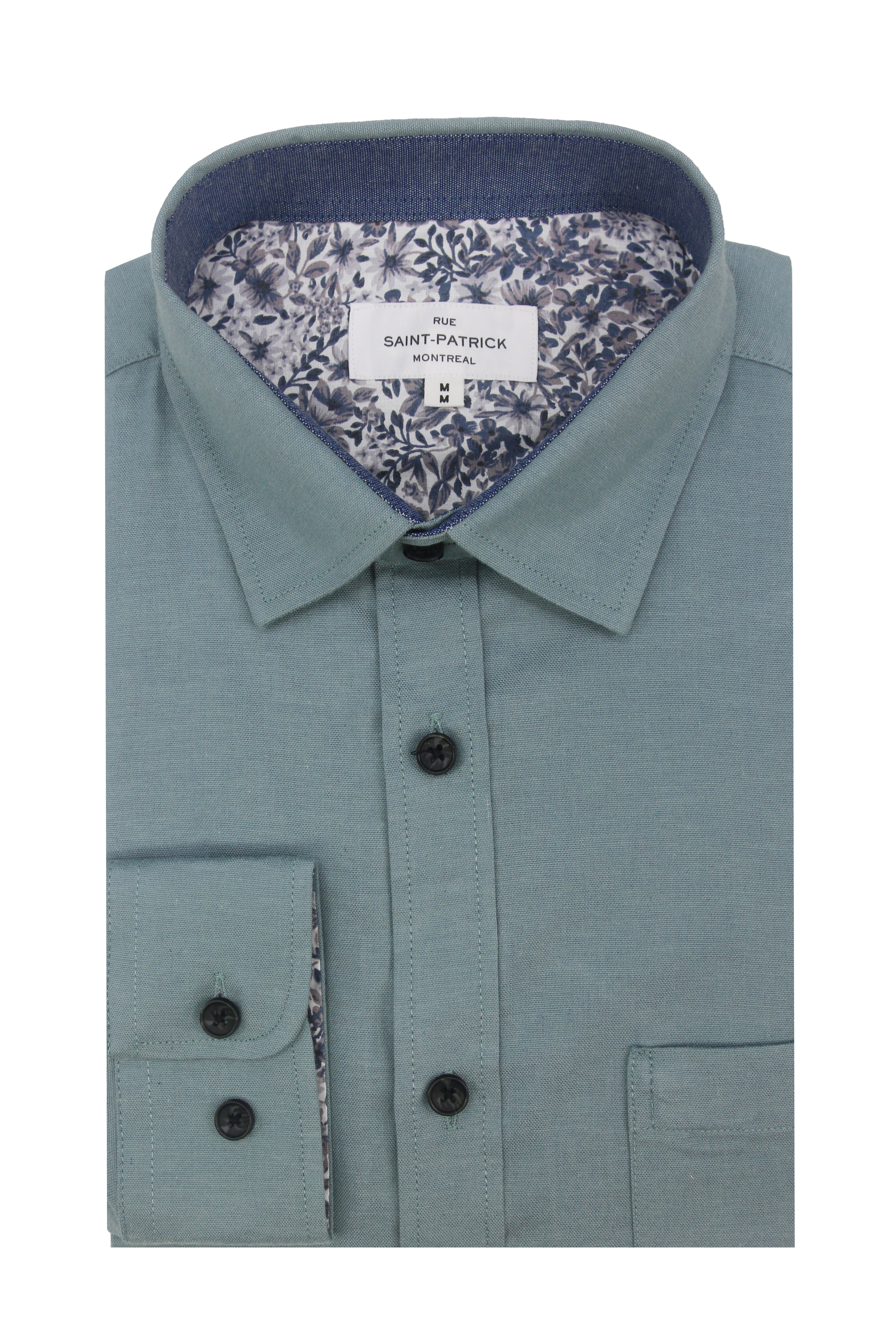 Antrim Stretch Oxford Shirt in Yale Blue