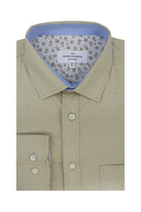 Antrim Stretch Oxford Shirt in Bone