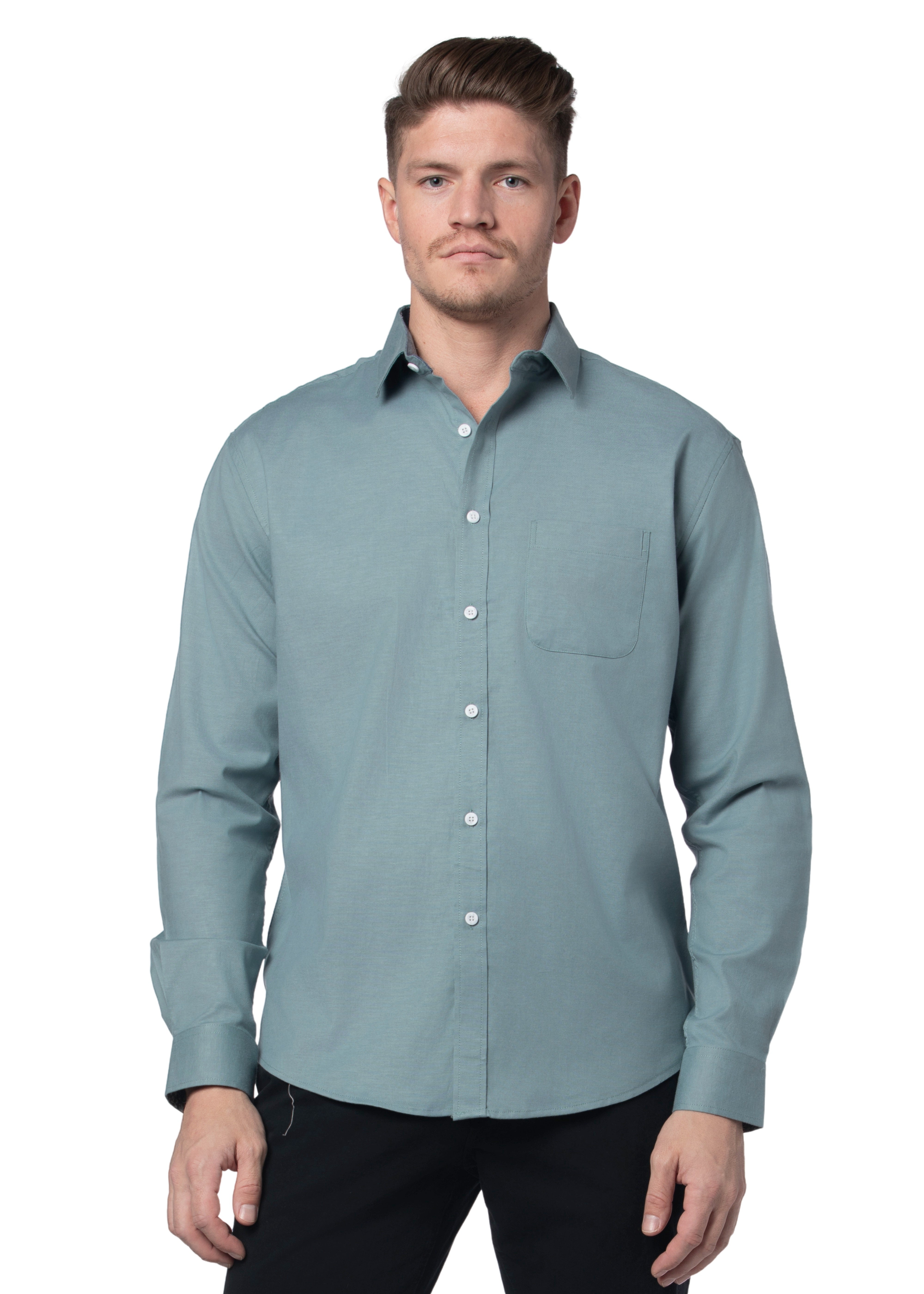 Elmbank Stretch Oxford Shirt in Ultramarine