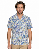 Kilkeel Short Sleeve Shirt in Cornflower Blue