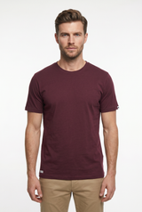 T-shirt à col rond en coton biologique Laganbank
