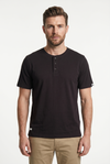 T-shirt henley en coton bio Shankill