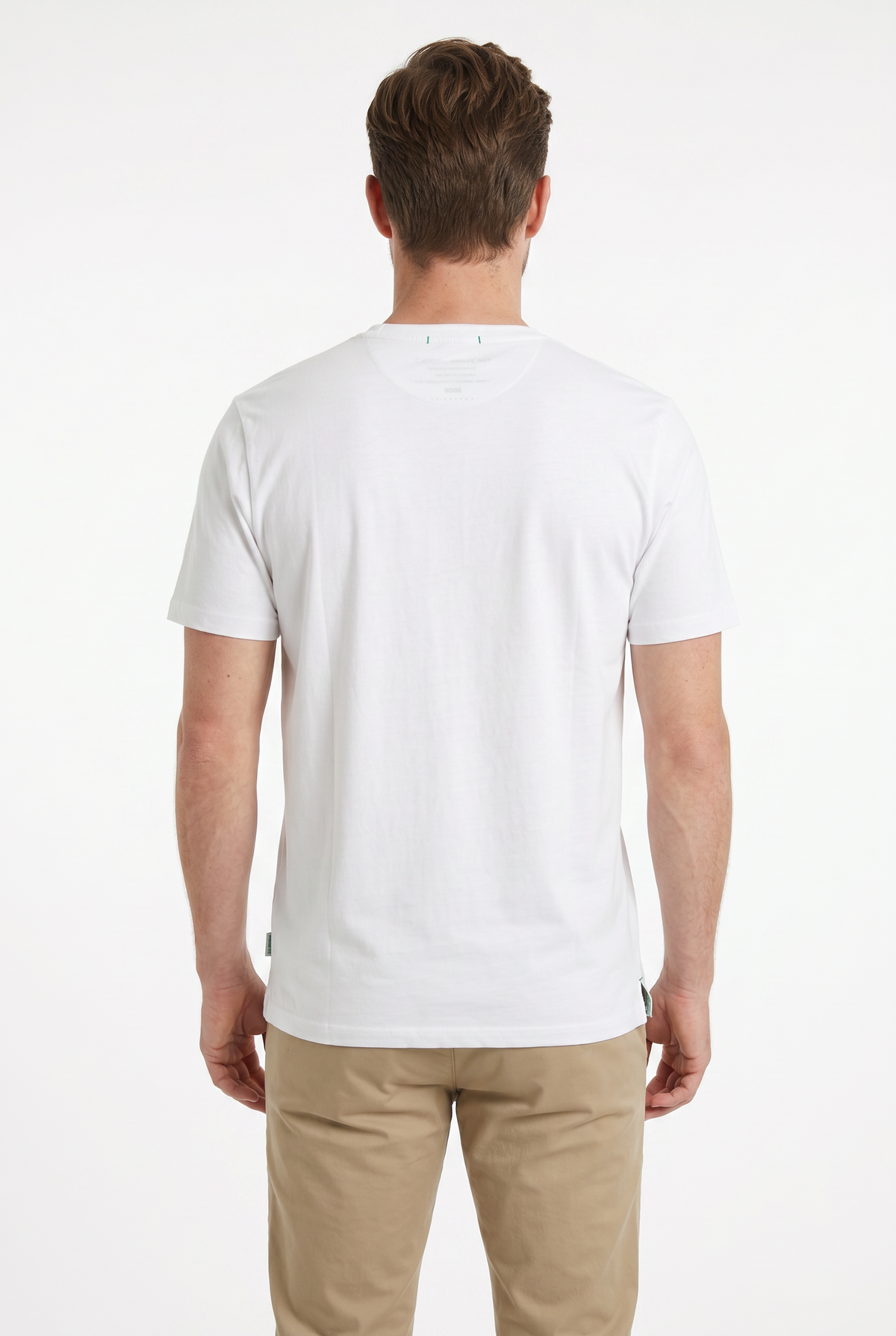 T-shirt henley en coton bio Shankill