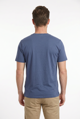 T-shirt henley en coton bio Shankill