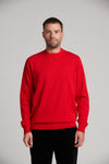 Fine Gauge 100% Cotton Crewneck Sweater