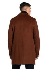 Grafton Wool Copper Overcoat