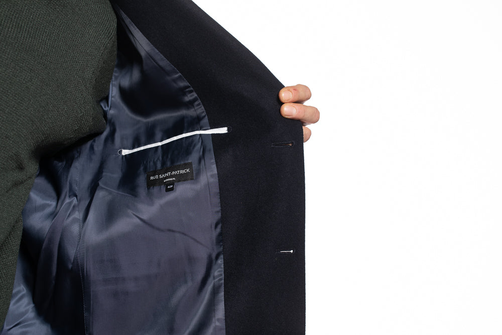 Grafton Wool Midnight Overcoat