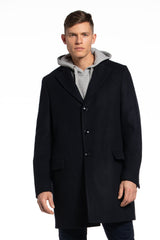 Grafton Wool Midnight Overcoat