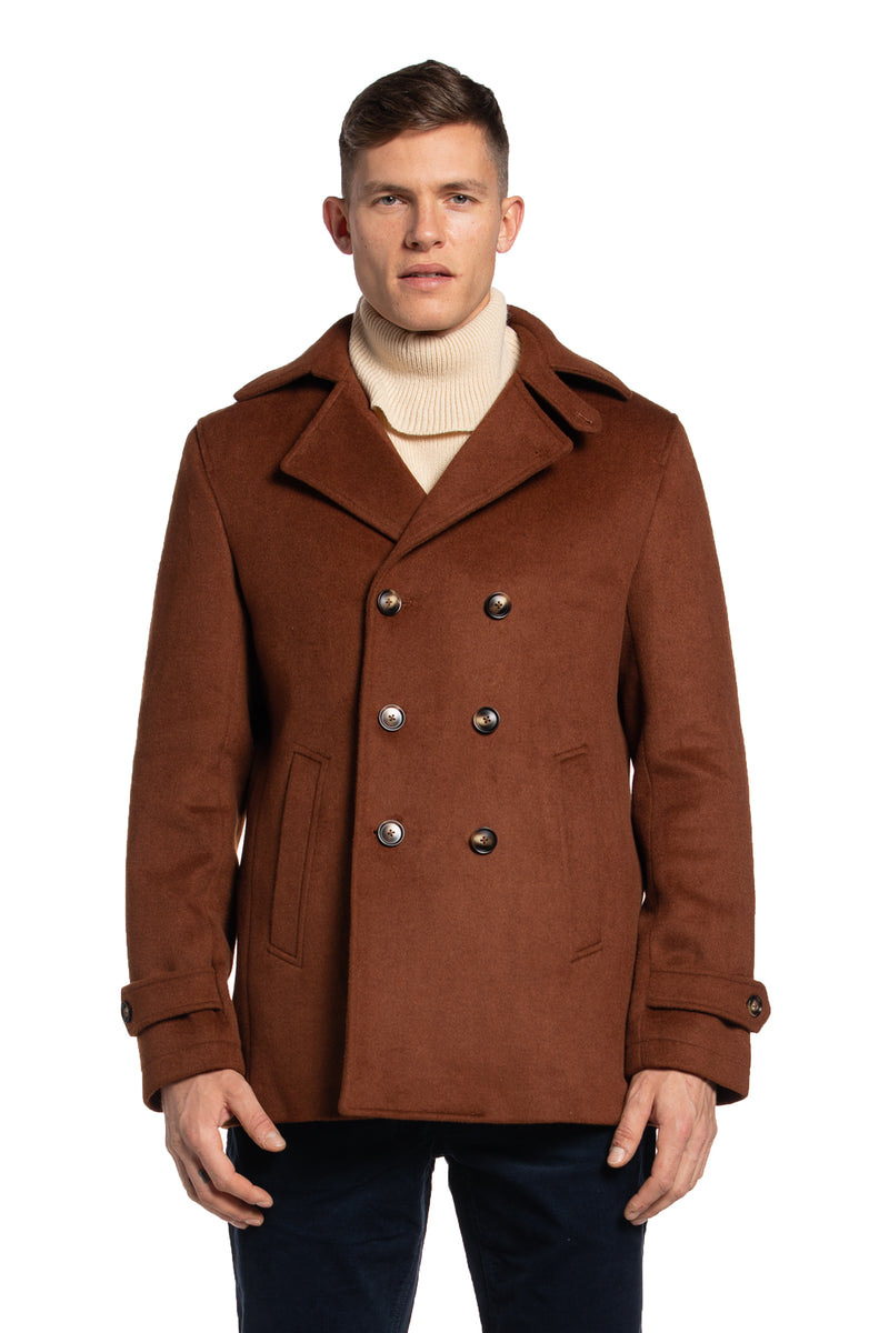 Harbour Wool Peacoat in Copper – Rue Saint-Patrick