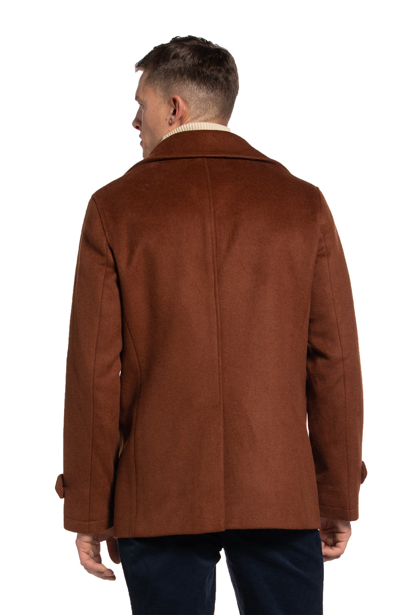 Harbour Wool Peacoat in Copper – Rue Saint-Patrick