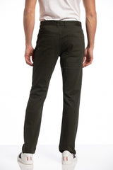 Pantalon à 5 poches Dylan en vert forêt