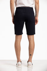Stretch Declan 5 Pocket Shorts in Navy