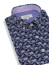 Stirling Short Sleeve Shirt in Navy