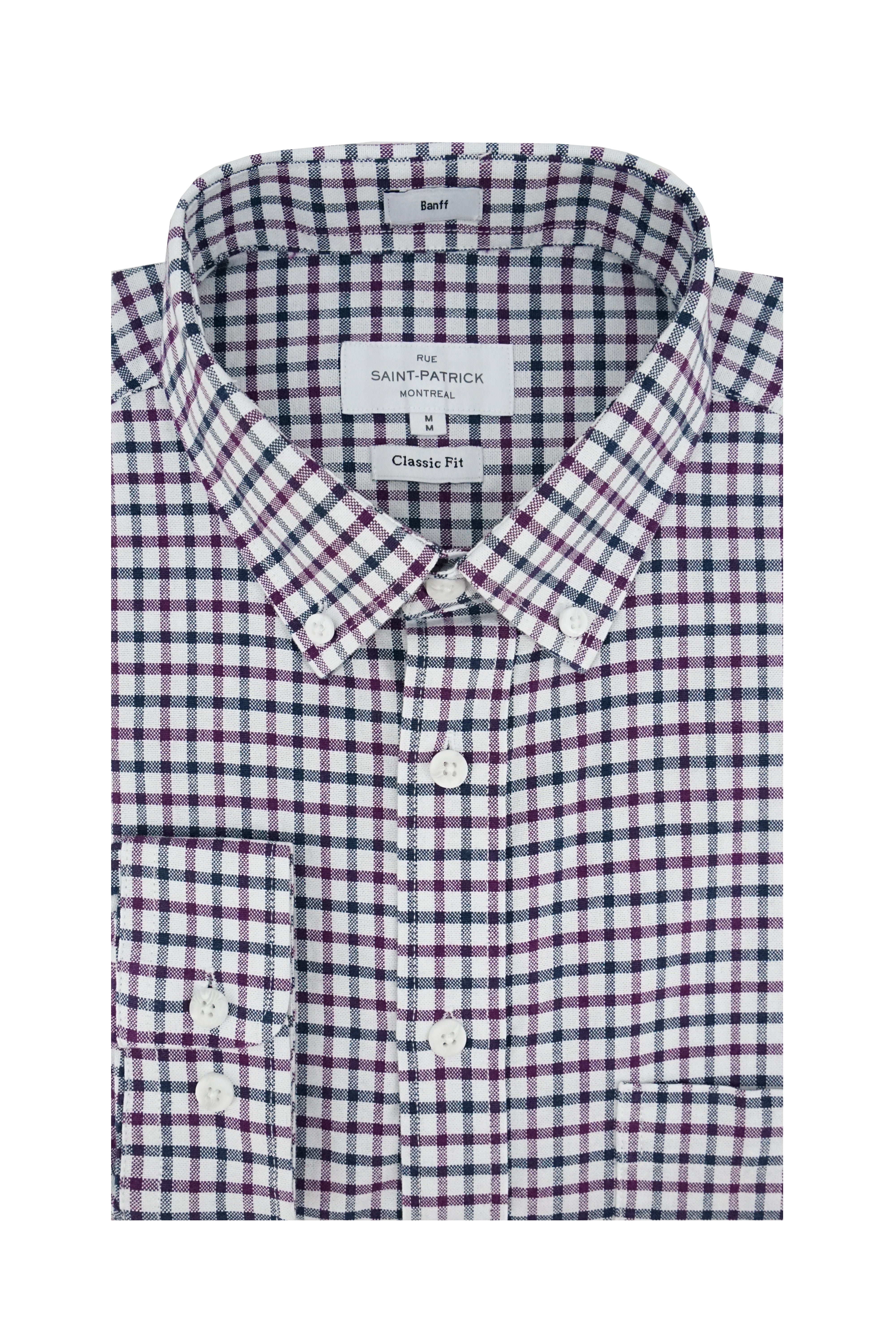 Banff - Gingham Check Classic Oxford