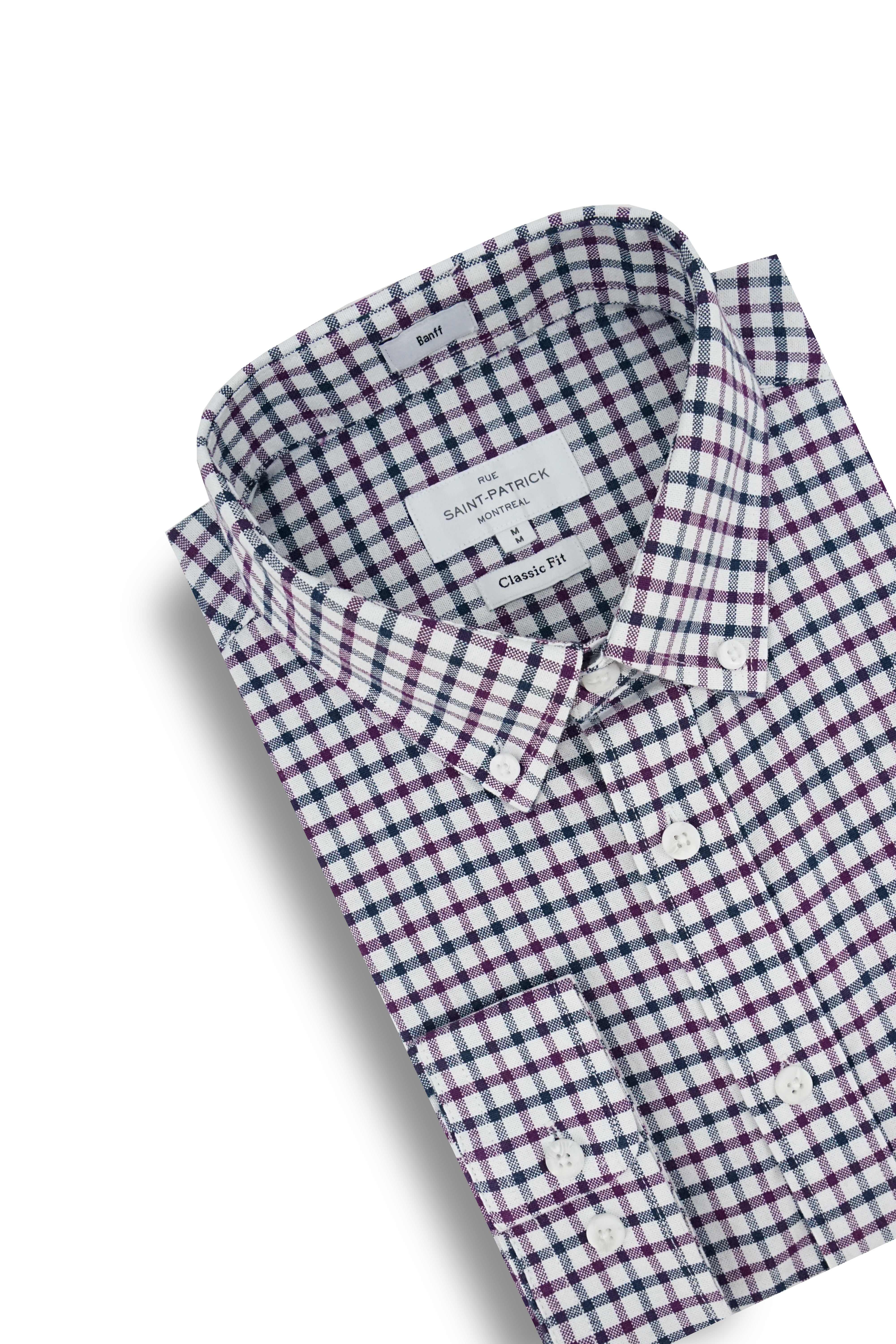 Banff - Gingham Check Classic Oxford