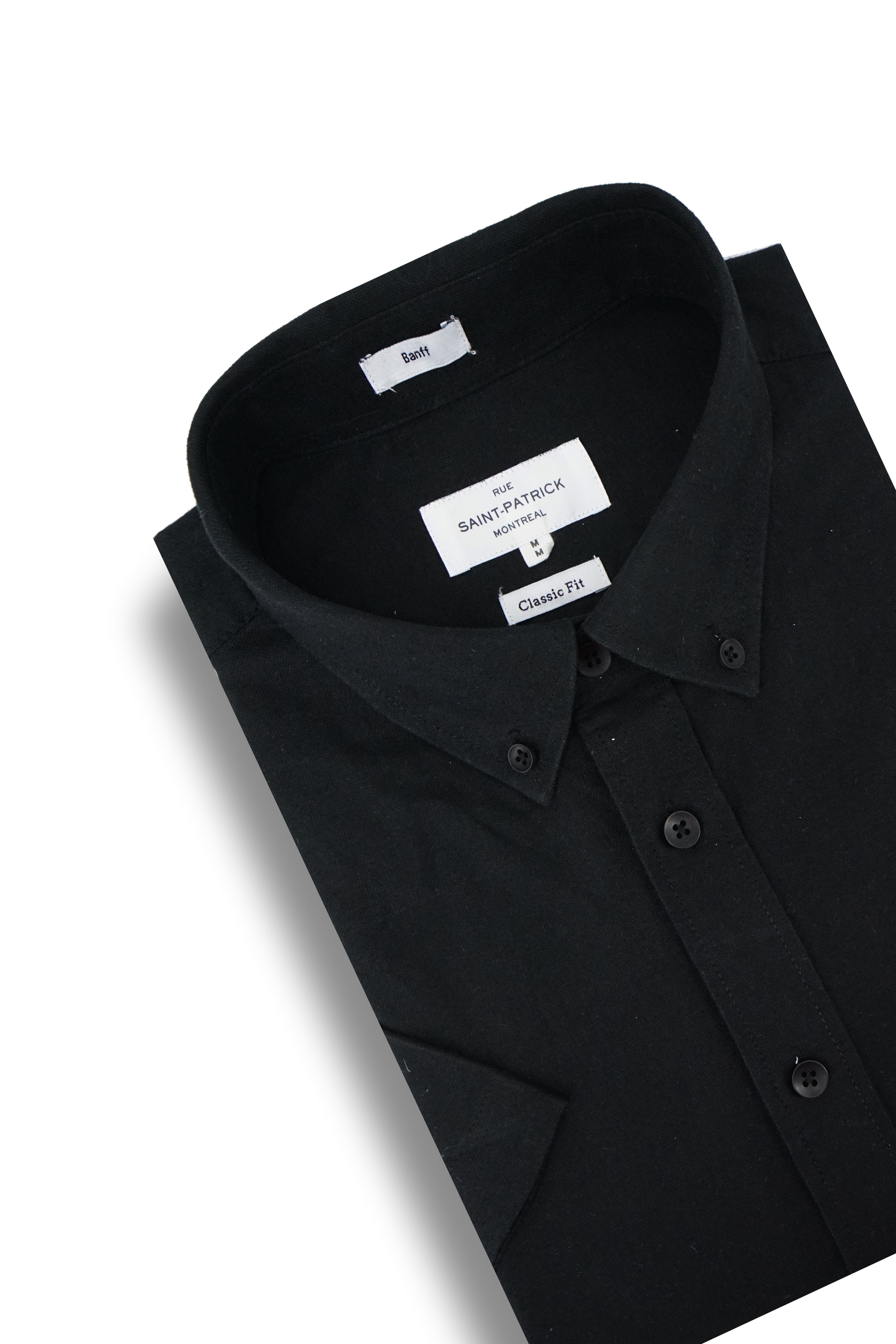 Chemise Oxford classique à manches courtes Banff