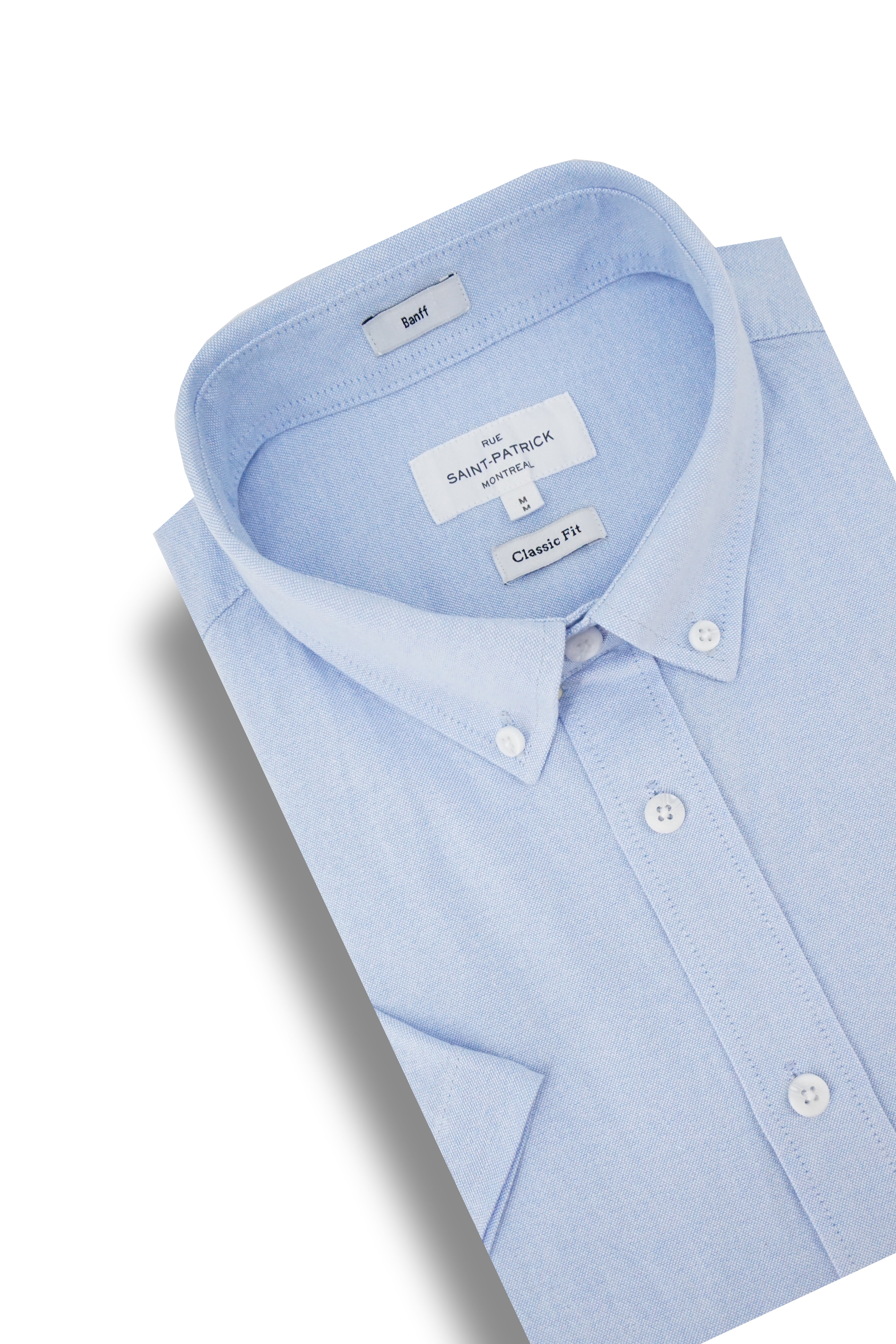 Banff Short Sleeve Classic Fit Oxford Shirt