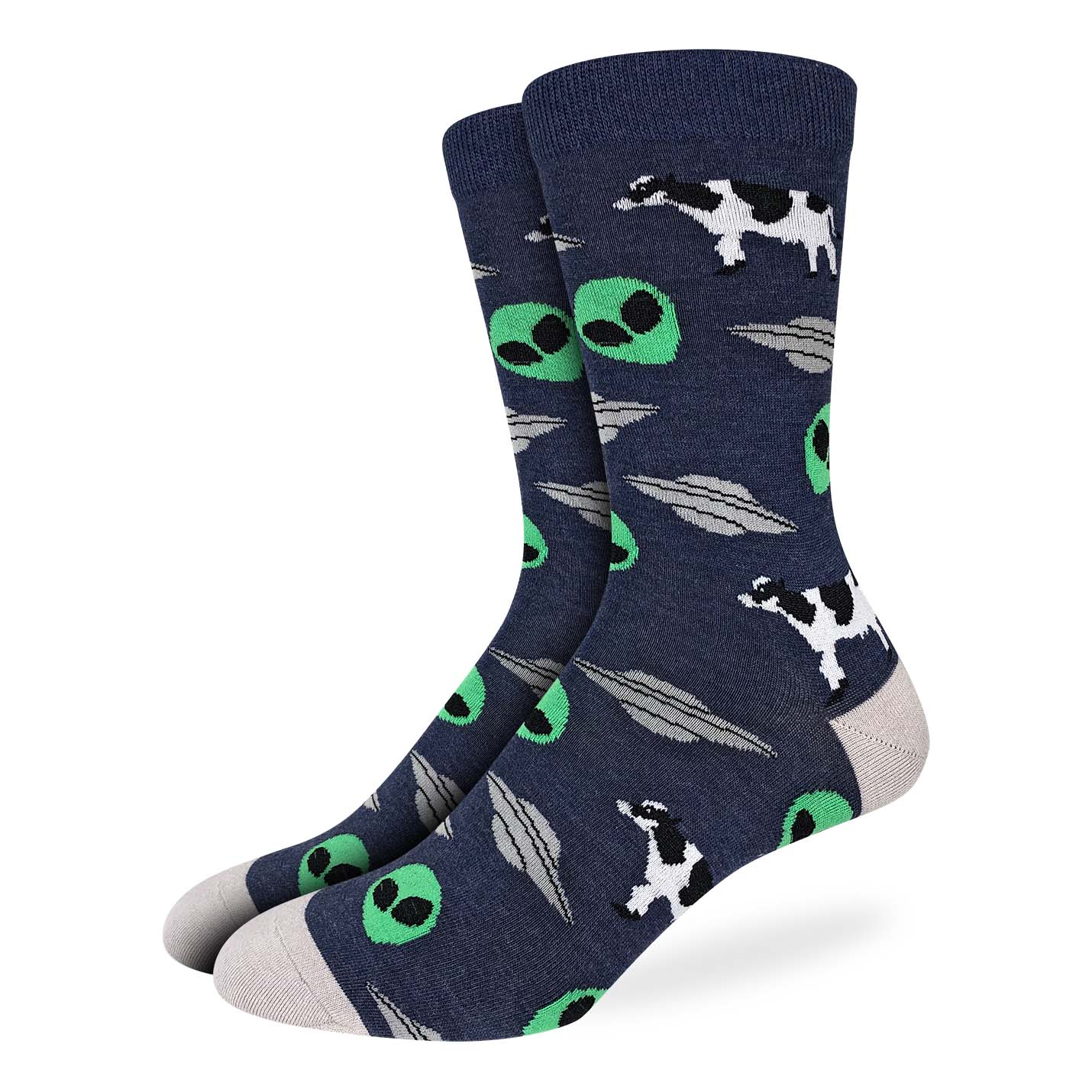 Chaussettes Aliens et Vaches