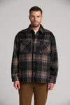 Surchemise en mélange de laine aspect mohair Saguenay