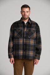 Surchemise en mélange de laine aspect mohair Saguenay
