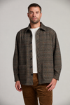 Westmount Glen Check Shacket in Granite Grey