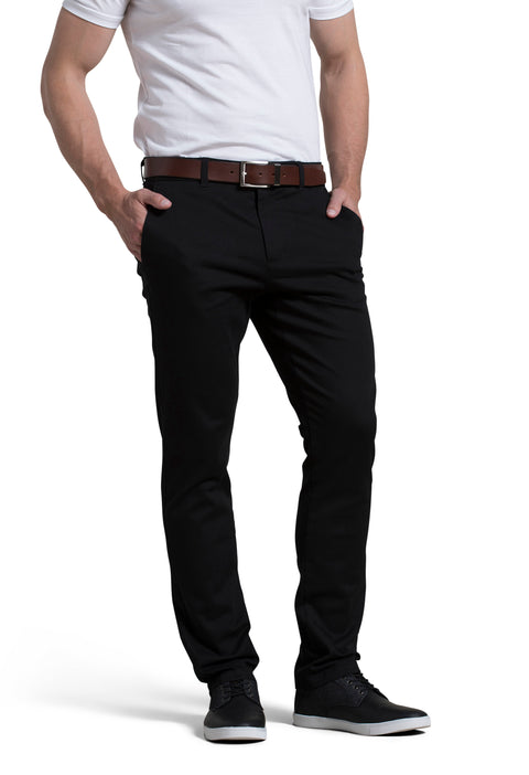 Michael Stretch Pant in Black