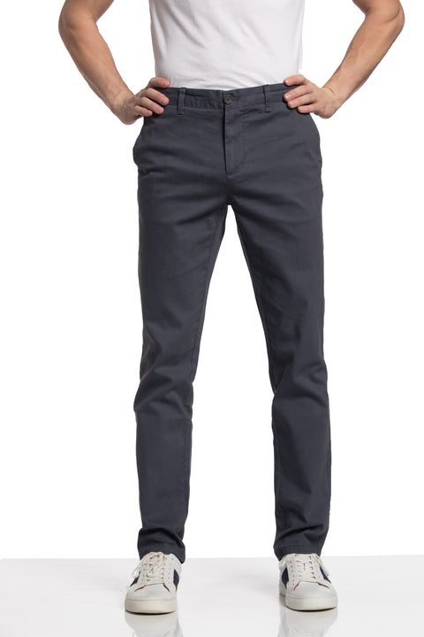 Michael Stretch Pant in Graphite Gray