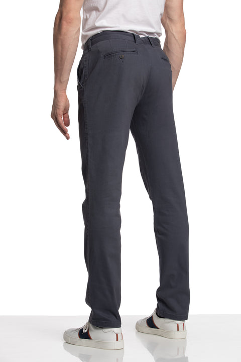 Michael Stretch Pant in Graphite Gray