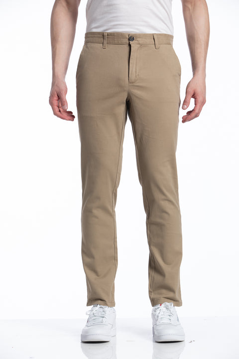 Michael Stretch Pant in Hazelnut