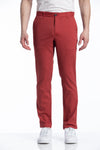 Michael Stretch Pant in Cherry