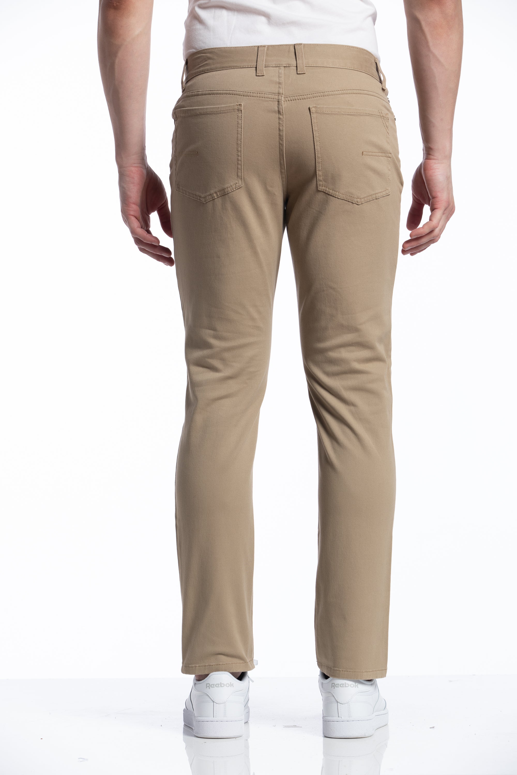 Pantalon Dylan à 5 poches couleur beige clair