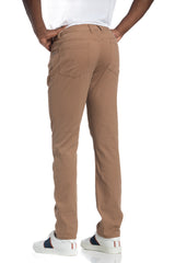 Pantalon Dylan à 5 poches en noisette