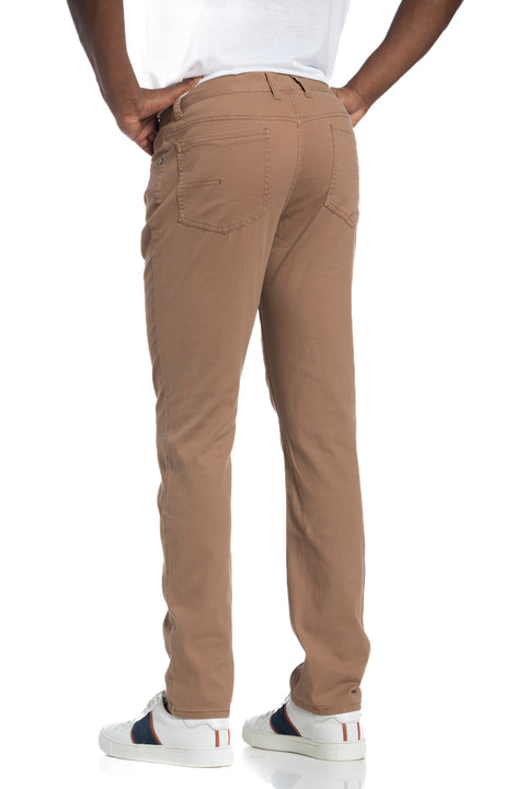 Dylan 5 Pocket Pant in Hazelnut