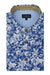 Hanalei Short Sleeve Shirt in Ocean Blue and White