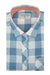 Castleblaney Short Sleeve Shirt in Teal and Blue