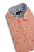 Derrygonnelly Easy-Care Short Sleeve Shirt in Cantaloupe