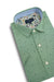 Clonmany Easy-Care Short Sleeve Shirt in Asparagus Green