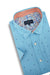 Drumhome Easy-Care Short Sleeve Shirt in Butterfly Blue