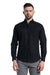 Kintyre Linen Blend Shirt in Black