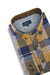 Havre Flannel Shirt in Brown and Navy