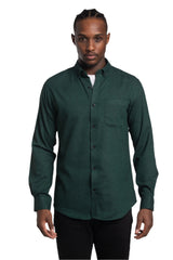 Chemise en sergé brossé diagonal Prague en Pine Grove