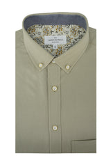 Chemise Oxford facile d'entretien Izmir en biscuit