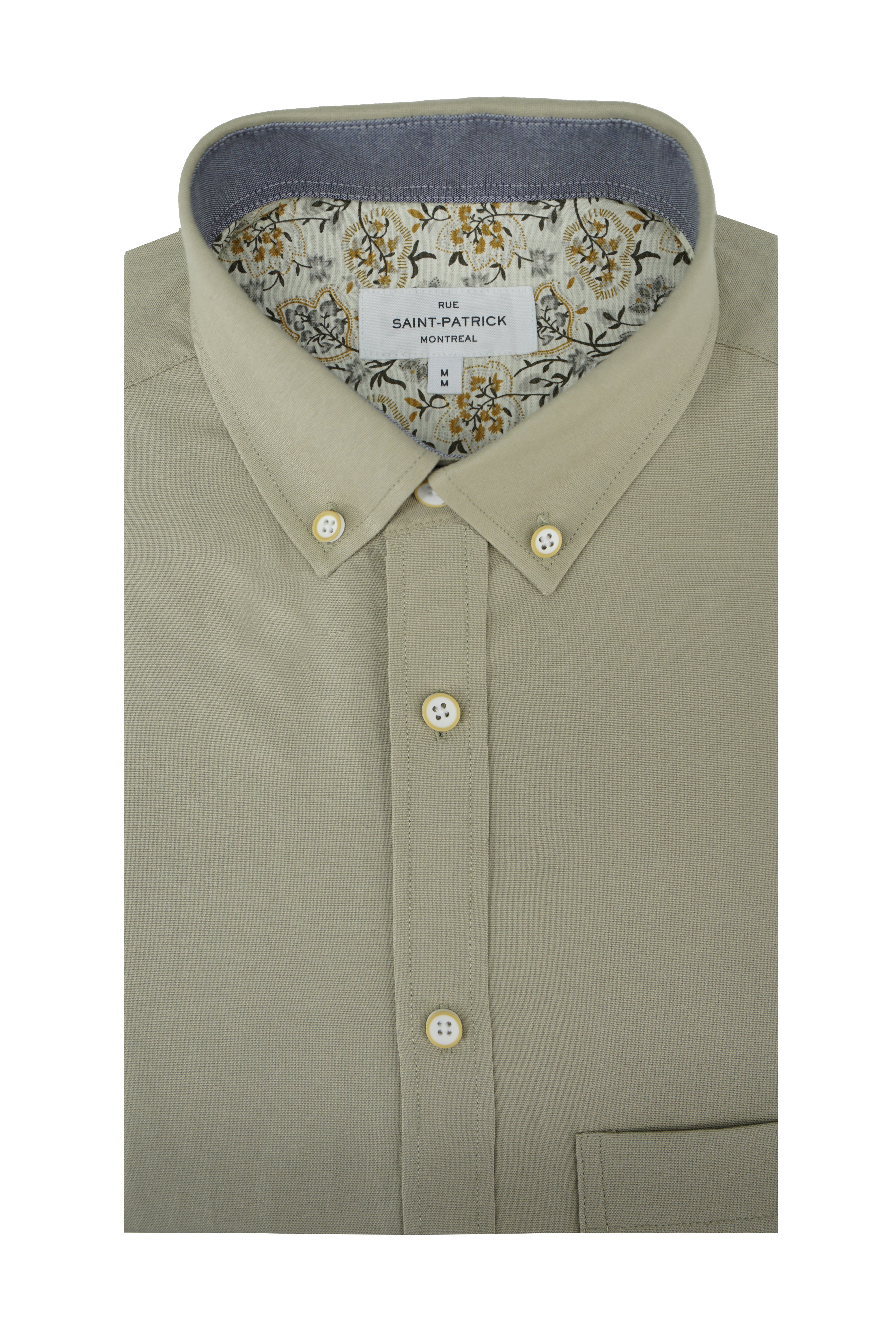 Chemise Oxford facile d'entretien Izmir en biscuit