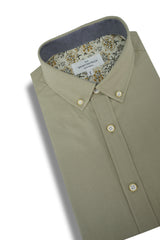 Chemise Oxford facile d'entretien Izmir en biscuit