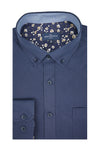 Chemise facile d'entretien Lorimier en bleu nuit