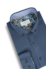 Chemise Merignac Easy Care en bleu Armée de l'Air