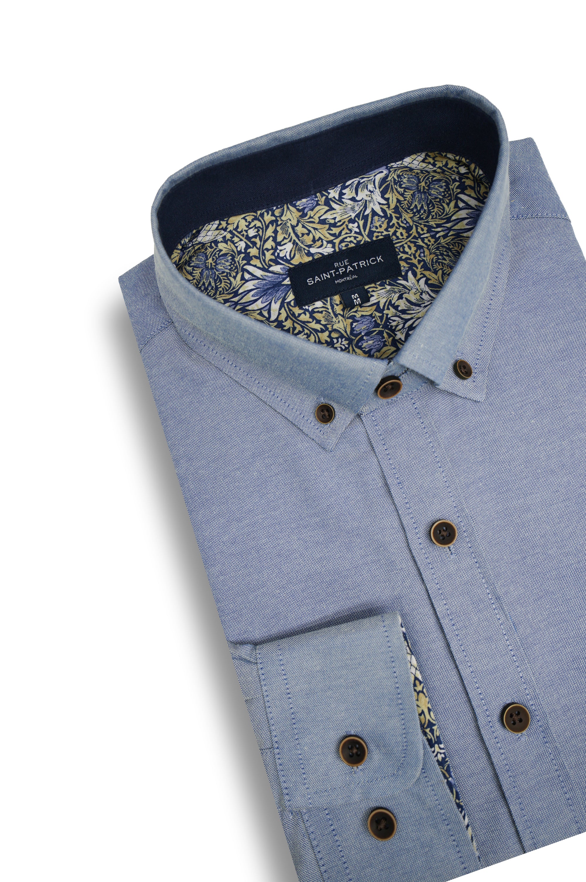 Toulouse Easy-Care Shirt in Dusty Blue